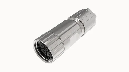 圆形连接器 PCSH-M23P-06P-FF-SL7001-00A(H) · 触点数量: 5+PE 针脚 圆形连接器