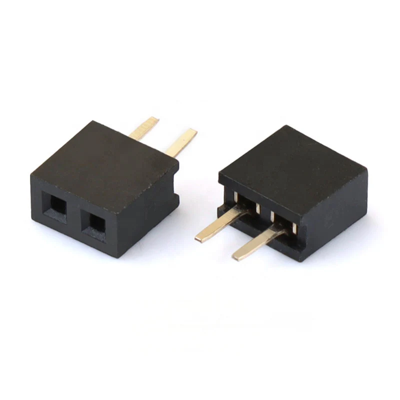 Conector hembra de pines · 2.0 mm · Número de contactos: 2 Posiciones, Fila única