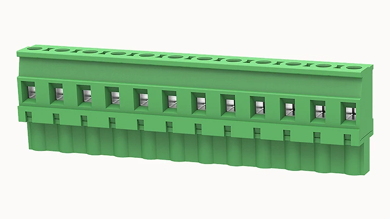 PCB 插拔端子插头 2EDGKB-7.62-12P · 7.62mm · 触点数量: 12