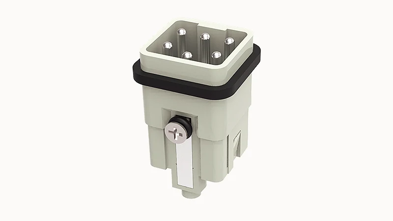 Inserto para conector industrial DQ-005-MC · Número de contactos: 5