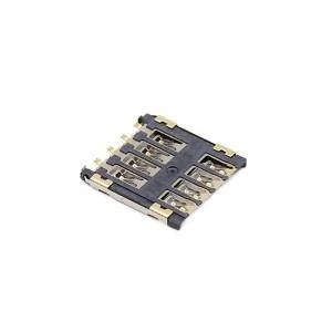 SIM 卡座 · 触点数量: 8p · SMT · 高度 1.8 mm